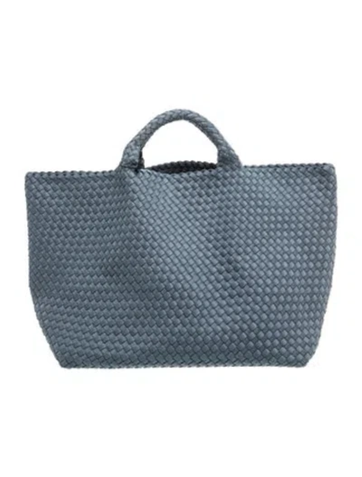 Pre-owned Naghedi Leather Tote W/ Tags In Blue