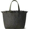 Naghedi Medium Havana Tote In Green
