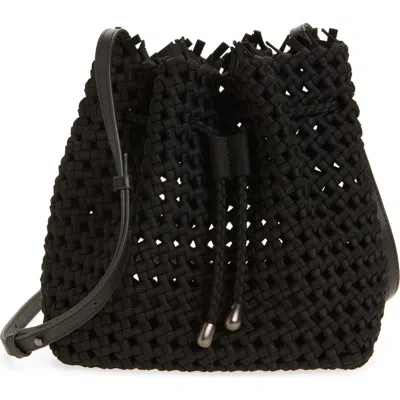 Naghedi Medium Mallorca Bucket Bag In Black