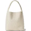 Naghedi Nomad Medium Hobo Bag In White