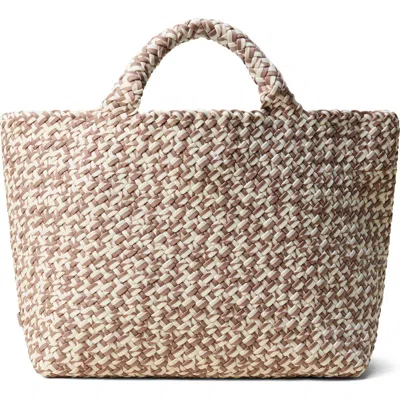 Naghedi Medium St. Barths Prism Tote In Flax