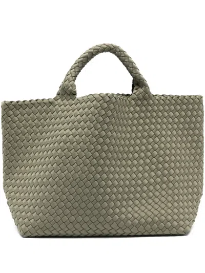 Naghedi Medium St. Barths Woven Tote Bag In Green