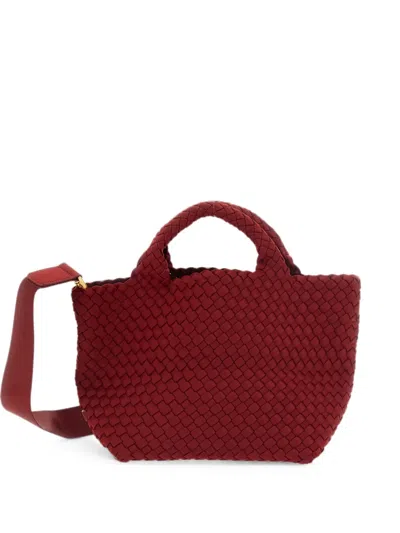 Naghedi Medium St. Barths Woven Tote Bag In Red
