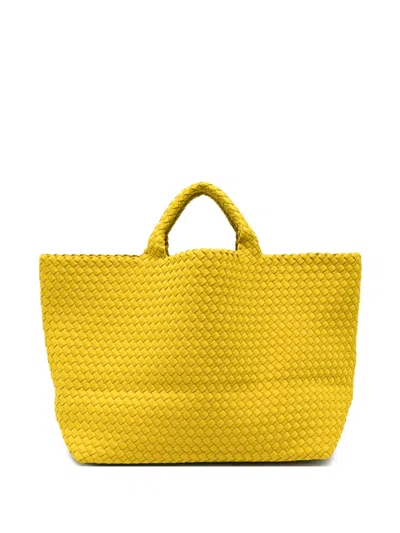 Naghedi Medium St. Barths Woven Tote Bag In Yellow