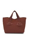 Naghedi Medium Tulum Tote Bag In Red