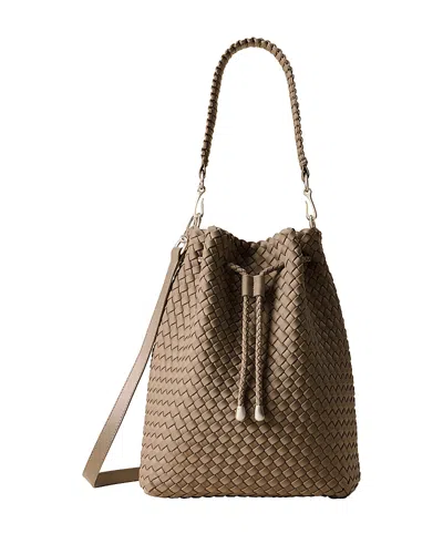 Naghedi Mercer Large Bucket Bag In Brown