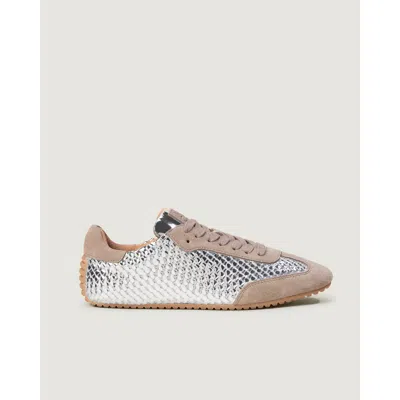 Naghedi Milan Sneaker Metallic In Neutral