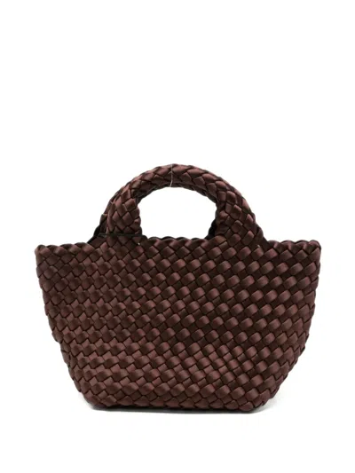 Naghedi Mini St. Barths Woven Tote Bag In 褐色