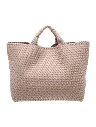 Pre-owned Naghedi Neoprene Tote In Neutrals