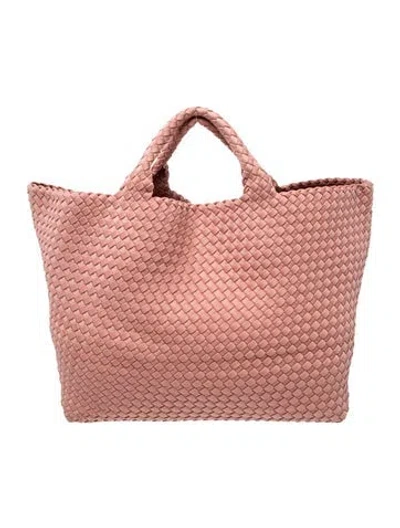 Pre-owned Naghedi Neoprene Tote In Pink