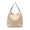 Naghedi Womens Cashmere Nomad Woven Hobo Bag In Beige