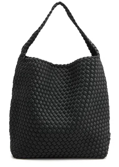 Naghedi Nomad Hobo Woven Tote In Black