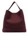 Naghedi Nomad Large Hobo Bag In Red