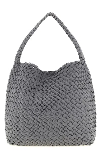 Naghedi 'nomad' Medium Shoulder Bag In Gray
