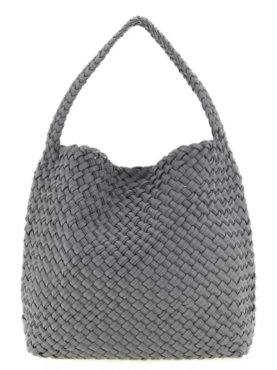 Naghedi 'nomad' Medium Shoulder Bag In Grey