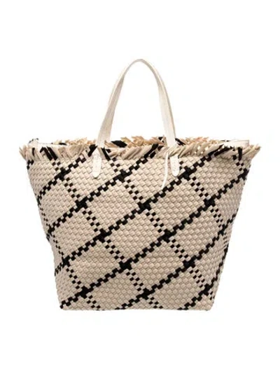 Pre-owned Naghedi Nylon Tote In Neutral