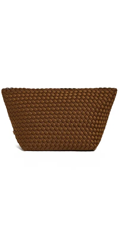 Naghedi Portofino Large Cosmetic Pouch Teak