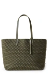 Naghedi Small Jetsetter Water Resistant Tote In Olive