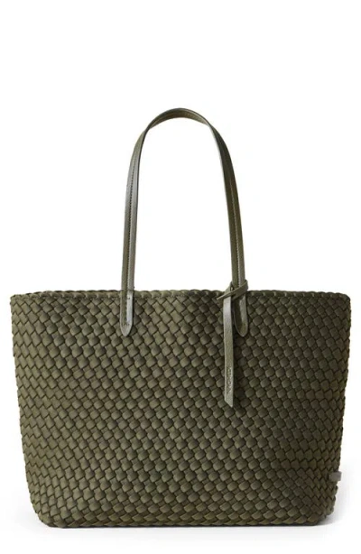 Naghedi Small Jetsetter Water Resistant Tote In Olive