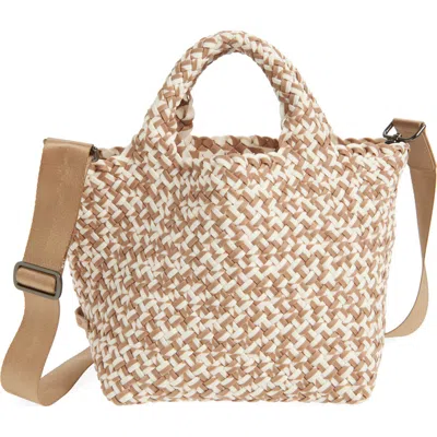 Naghedi Small St. Barths Prism Tote In Brown