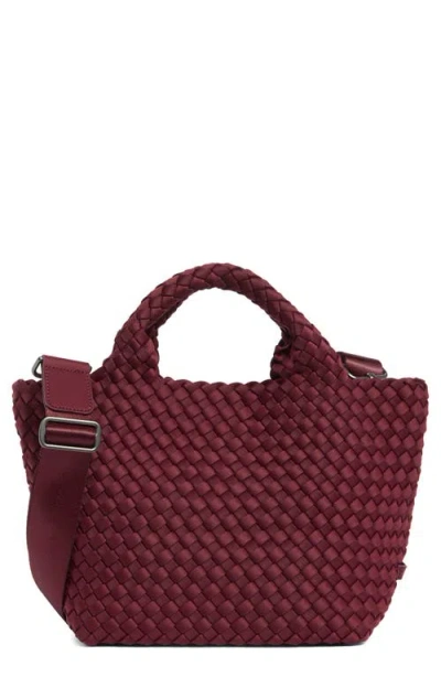 Naghedi Small St. Barths Tote In Burgundy