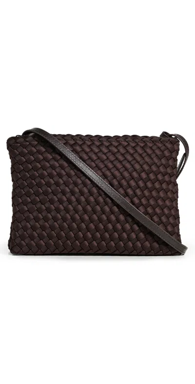 Naghedi Soho Medium Envelope Satchel Chocolate In Brown