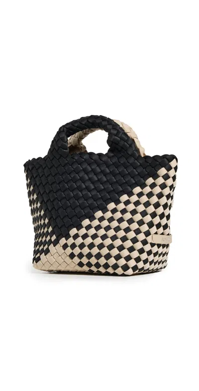 Naghedi St. Barths Graphic Geo Petit Tote Indio In Brown