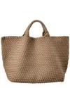 Naghedi Womens Cashmere St. Barths Large Woven Tote Bag