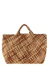 Naghedi St. Barths Large Tote Bag Multicolor In Brown