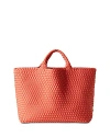 Naghedi St Barths Large Tote In Orange