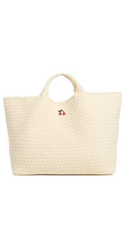 Naghedi St Barths Large Tote Salt (cherry)
