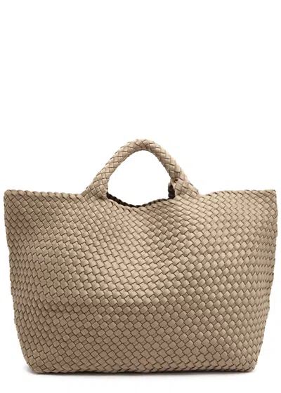 Naghedi St Barths Large Woven Tote In Beige