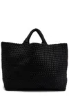Naghedi St Barths Large Woven Tote In Black