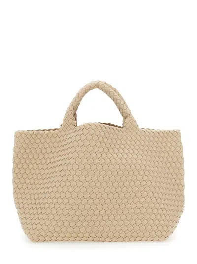 Naghedi 'st Barths Medium' Beigehandbag With Woven Design