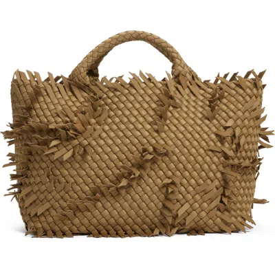Naghedi St. Barths Medium Fray Tote In Green Tea
