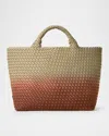 Naghedi St. Barths Medium Ombre Woven Tote Bag In Java