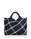 Naghedi St Barths Medium Tote In Ink Blue