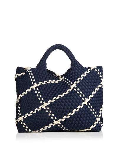 Naghedi St Barths Medium Tote In Ink Blue