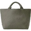 Naghedi St. Barths Medium Woven Tote Bag In Laurel