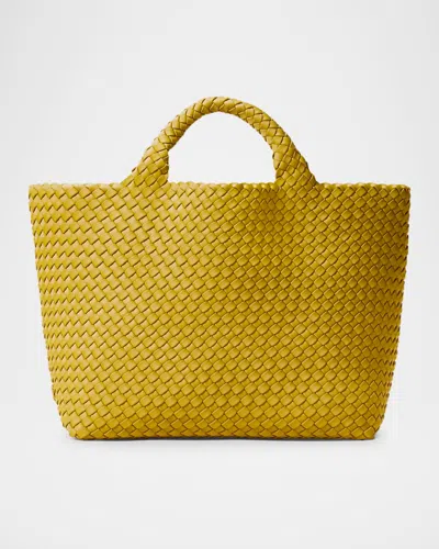 Naghedi St. Barths Medium Woven Tote Bag In Yellow