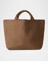 Naghedi St. Barths Medium Woven Tote Bag In Mink