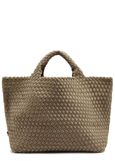 Naghedi St Barths Medium Woven Tote In Neutral