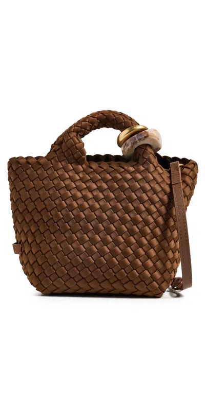 Naghedi St Barths Petit Tote Teak (beads)