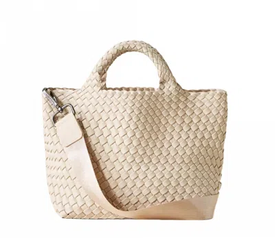 Naghedi St. Barths Small Tote Bag In Ecru In White