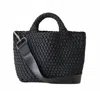 Naghedi St. Barths Small Tote Bag In Onyx In Black