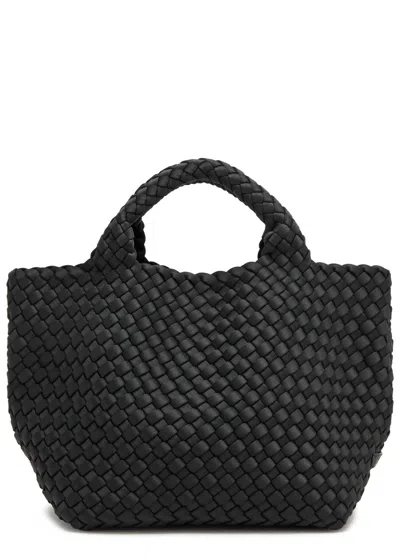 Naghedi St Barths Small Woven Tote In Black