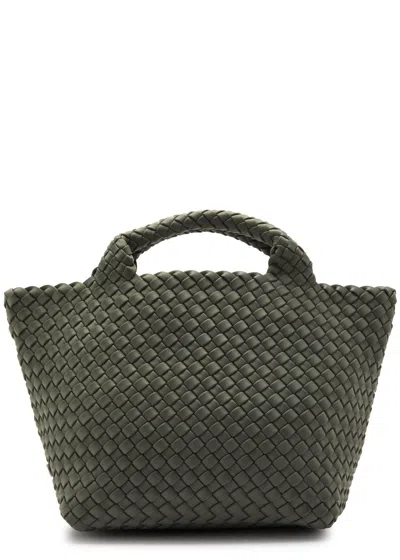 Naghedi St Barths Small Woven Tote In Purple