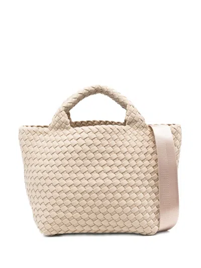 Naghedi St. Barths Woven Top-handle Tote Bag In Neutral