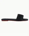 Naghedi Women's Athens Slide In Onyx In Black
