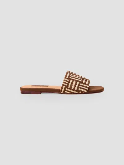 Naghedi Women's Cairo Slide Sandals In Brown